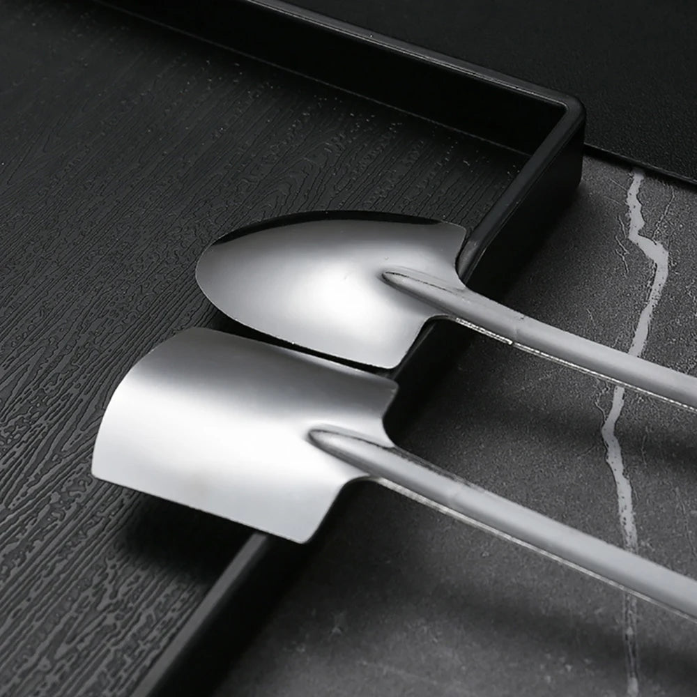 1/2/4PCS Stainless Steel Watermelon Spoon Shovel Spoon Household Creative Dessert Ice Cream Spoon Fruit Spoon Kitchen Gadgets